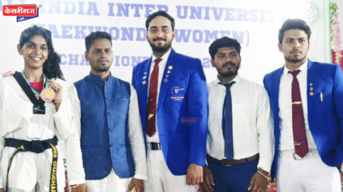 अ.भा. आंतरविद्यापिठ तायक्वांदो स्पर्धेत गोदावरी अभियांत्रिकीस कास्य पदक