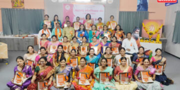 जळगावात ‘योगिनी’ शक्तीचा जागर! योगक्षेत्रातील ३५ कर्तृत्ववान महिलांना ‘योगिनी पुरस्कार २०२६’ प्रदान