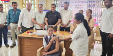 प्रभाग क्रमांक १५ मध्ये मुलींसाठी HPV कॅन्सर प्रतिबंधक लसीकरण शिबिराचा शुभारंभ; पालक व मुलींचा उत्स्फूर्त प्रतिसाद