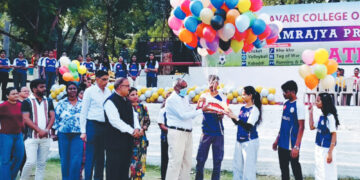 गोदावरी नर्सिंग महाविद्यालयात एसएनए विक जल्लोषात