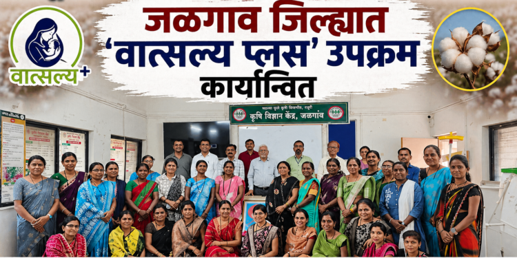 कापूस शेतीतील महिलांच्या आरोग्य व पोषणासाठी जळगाव जिल्ह्यात ‘वात्सल्य प्लस’ उपक्रम कार्यान्वित