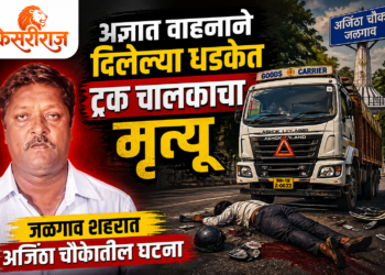 अज्ञात वाहनाने दिलेल्या धडकेत ट्रक चालकाचा मृत्यू