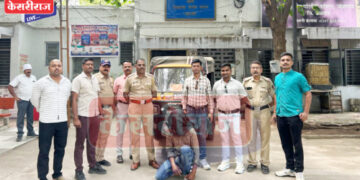 सिव्हिल हॉस्पिटलमधून रिक्षा चोरणारा भामटा जिल्हापेठ पोलिसांच्या जाळ्यात