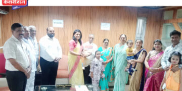 जळगाव महापालिकेच्या सेवानिवृत्त कर्मचाऱ्यांचा भावपूर्ण सन्मान