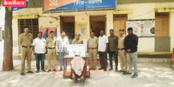 नशिराबादमध्ये गावठी कट्ट्यासह सराईत गुन्हेगाराला अटक