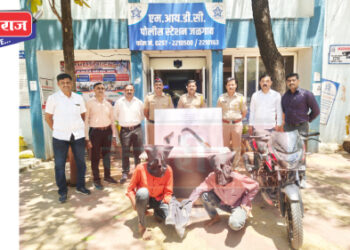 जळगाव : गावठी कट्टा व कोयत्यासह दहशत माजवणाऱ्या दोघांना अटक