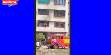 शॉर्ट सर्किटमुळे विठ्ठलवाडीत घराला आग