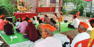 रेवा कुटी मध्ये हनुमान जन्मोत्सव साजरा