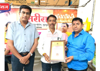 पत्रकार वसंतराव जिभाऊ पाटील आता उत्तर महाराष्ट्राचे नेतृत्व करणार