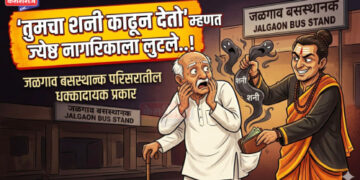 ‘तुमचा शनी काढून देतो’ म्हणत ज्येष्ठ नागरिकाला लुटले..!