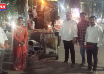 महापौर दीपमाला काळे यांच्या पुढाकाराने जळगाव शहराच्या सुशोभीकरणाला वेग