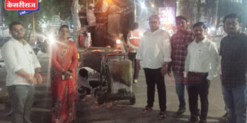 महापौर दीपमाला काळे यांच्या पुढाकाराने जळगाव शहराच्या सुशोभीकरणाला वेग