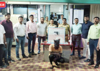 भुसावळात गावठी पिस्तूलसह नाशिकचा तरुण जेरबंद