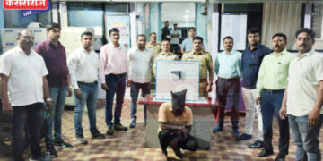 भुसावळात गावठी पिस्तूलसह नाशिकचा तरुण जेरबंद