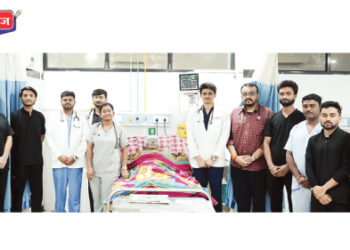 रूग्णाचा जीव वाचविण्यासाठी तासाभरात हलली डॉ. उल्हास पाटील रूग्णालयाची यंत्रणा