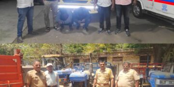 जळगाव जिल्हा पोलीस दलाचा अवैध वाळू वाहतुकीवर ‘सर्जिकल स्ट्राईक’