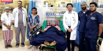 मृत्यूच्या दारातून परतला जीव ; २१ वर्षीय तरुणावर यशस्वी उपचार