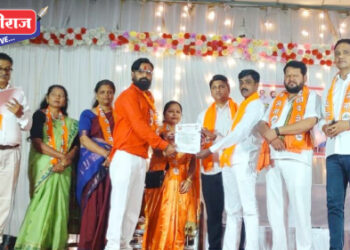 राहुल सांगळे यांची ‘शिवसेना श्रमिक राष्ट्रीय सफाई कामगार सेना’ जळगाव जिल्हाध्यक्षपदी निवड