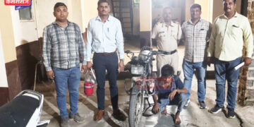 जळगावात १२ तासांच्या आत दुचाकी चोरटा गजाआड
