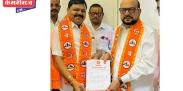 नंदू पाटील यांची शिवसेना महाराष्ट्र शिव वाहतूक सेनेच्या जळगाव जिल्हाप्रमुखपदी नियुक्ती