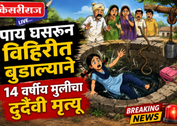 पाय घसरून विहिरीत बुडाल्याने १४ वर्षीय मुलीचा दुर्दैवी मृत्यू