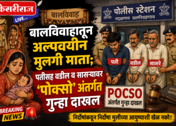 बालविवाहातून अल्पवयीन मुलगी माता; पतीसह वडील व सासर्‍यावर ‘पोक्सो’ अंतर्गत गुन्हा दाखल
