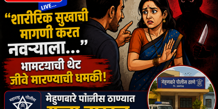 “शारीरिक सुखाची मागणी करत नवऱ्याला…” भामट्याची थेट जीवे मारण्याची धमकी!
