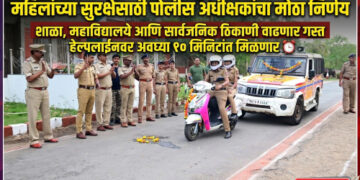 जळगावात ‘दामिनी पथक’ पुन्हा ॲक्शन मोडमध्ये; महिलांच्या सुरक्षेसाठी पोलीस अधीक्षकांचा मोठा निर्णय