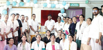 डॉ. उल्हास पाटील वैद्यकिय महाविद्यालय रूग्णालय येथे आंतरराष्ट्रीय परिचारिका दिन उत्साहात साजरा