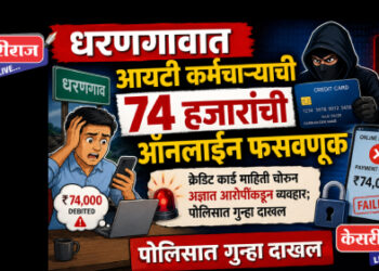धरणगावात आयटी कर्मचाऱ्याची 74 हजारांची ऑनलाइन फसवणूक