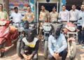 जळगावात वाहनचोरांच्या मुसक्या आवळल्या