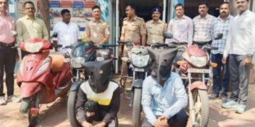 जळगावात वाहनचोरांच्या मुसक्या आवळल्या