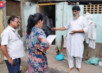 पावसाळ्यापूर्वी प्रभाग १५ मधील मोठ्या ‘बाबा खोली’ नाल्याची स्वच्छता