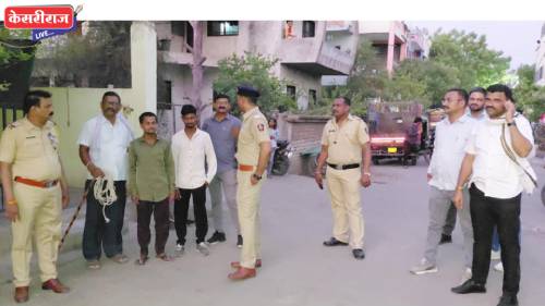 खुनाच्या रागातून घराला आग; दोघांना अटक