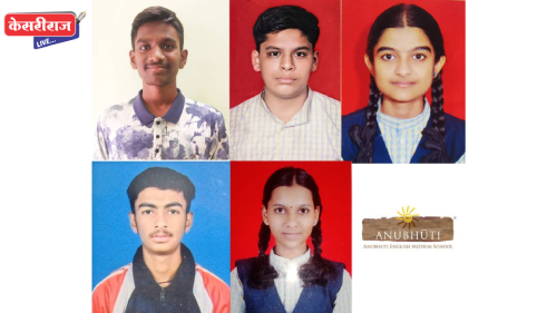 अनुभूती इंग्लिश मीडियम स्कूलमध्ये दहावीत अथर्व कासार प्रथम