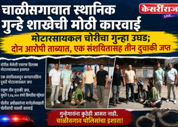 चाळीसगावात स्थानिक गुन्हे शाखेची मोठी कारवाई