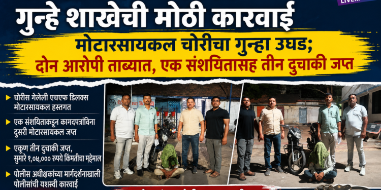 चाळीसगावात स्थानिक गुन्हे शाखेची मोठी कारवाई