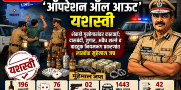 जळगाव पोलिसांचा ‘ऑपरेशन ऑल आऊट’ यशस्वी