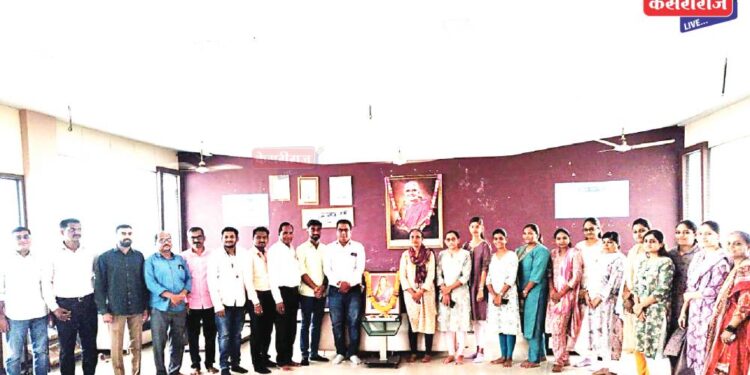राजमाता जिजाऊ पुण्यतिथीनिमित्त अभिवादन
