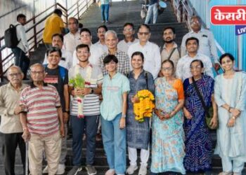 जैन धर्मातील महातीर्थ शत्रुंजय पालीताणा नव्वाणू यात्रा पूर्ण करून युवा तुमित धर्मेंद्र गोसर यांनी घडवला इतिहास..!