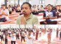 गोदावरी हेल्थ सिटी येथे आंतरराष्ट्रीय योग दिन उत्साहात साजरा