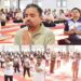 गोदावरी हेल्थ सिटी येथे आंतरराष्ट्रीय योग दिन उत्साहात साजरा
