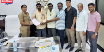 पत्रकारांवरील धमकीचा निषेध; नशिराबाद पत्रकार संघाचे पोलिसांना निवेदन