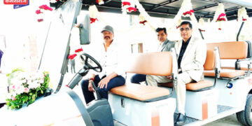 डिझेलऐवजी इलेक्ट्रिक वाहन; डॉ. उल्हास पाटील संस्थेचा पर्यावरणपूरक निर्णय