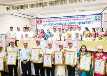 भुसावळात ‘गुणगौरव यशोत्सव’ उत्साहात; विविध क्षेत्रांतील मान्यवरांसह ४५ गुणवंत विद्यार्थ्यांचा गौरव