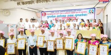 भुसावळात ‘गुणगौरव यशोत्सव’ उत्साहात; विविध क्षेत्रांतील मान्यवरांसह ४५ गुणवंत विद्यार्थ्यांचा गौरव