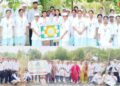 गोदावरीच्या विविध प्रकल्पात पर्यावरण दिवसानिमीत्त वृक्षरोपण