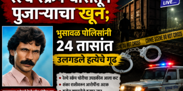 रेल्वे स्क्रॅप चोरीतून पुजाऱ्याचा खून; भुसावळ पोलिसांनी २४ तासांत उलगडले हत्येचे गूढ