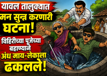 हृदयद्रावक! विहिरीच्या पूजेच्या बहाण्याने अंध माय-लेकाला विहिरीत ढकलले; साडेतीन वर्षाच्या चिमुरड्याचा मृत्यू, सासू व पती गजाआड.