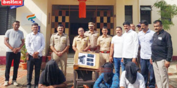 आंतरजिल्हा शस्त्रतस्कर टोळीचा पर्दाफाश; तिघांना अटक